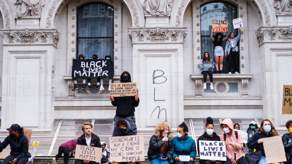 BLM protestors, anti-Blackness