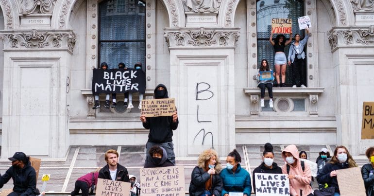 BLM protestors, anti-Blackness