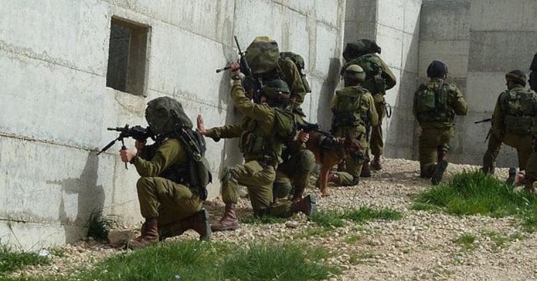 IDF troops on patrol