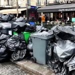 Rubbish collectors are on strike against France's pension reform