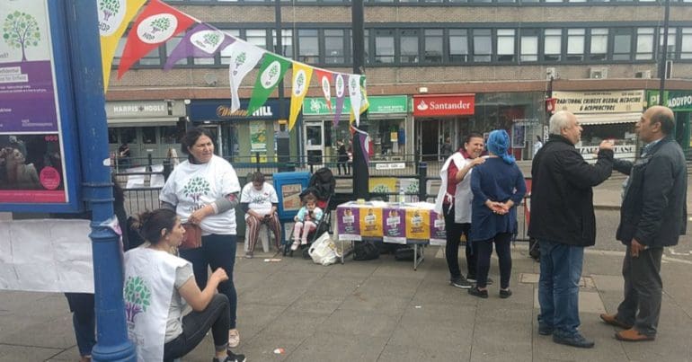 HDP campaigning in London in 2015