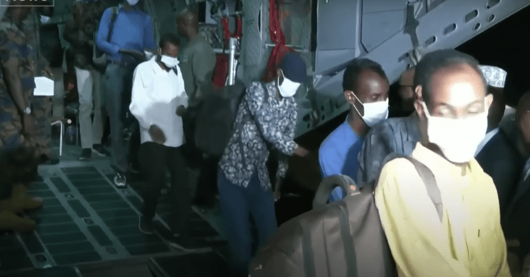 Sudan evacuations