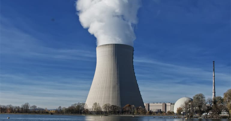 Isar 2 nuclear power plant, which the Germany will start decommissioning on 15 April