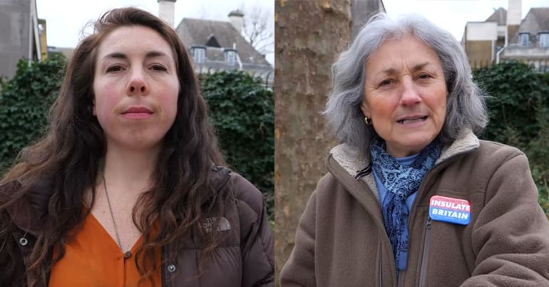 Amy Pritchard and Giovanna Lewis, two Insulate Britain actvisits, are appealing their contempt of court convictions with help from the Good law Project