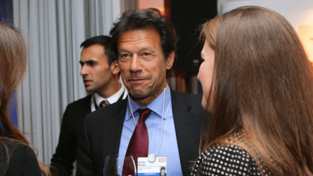 Imran Khan, chairman of the Pakistan Tehreek-e-Insaf party, was placed under arrest by the military