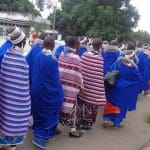 A group of Maasai women