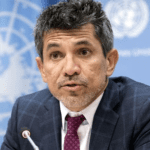 The UN's Victor Madrigal-Borloz criticised the EHRC for trans discrimination Victor Madrigal-Borloz EHRC trans