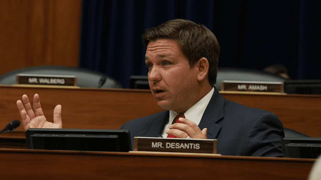 Florida govenor Ron DeSantis Trans