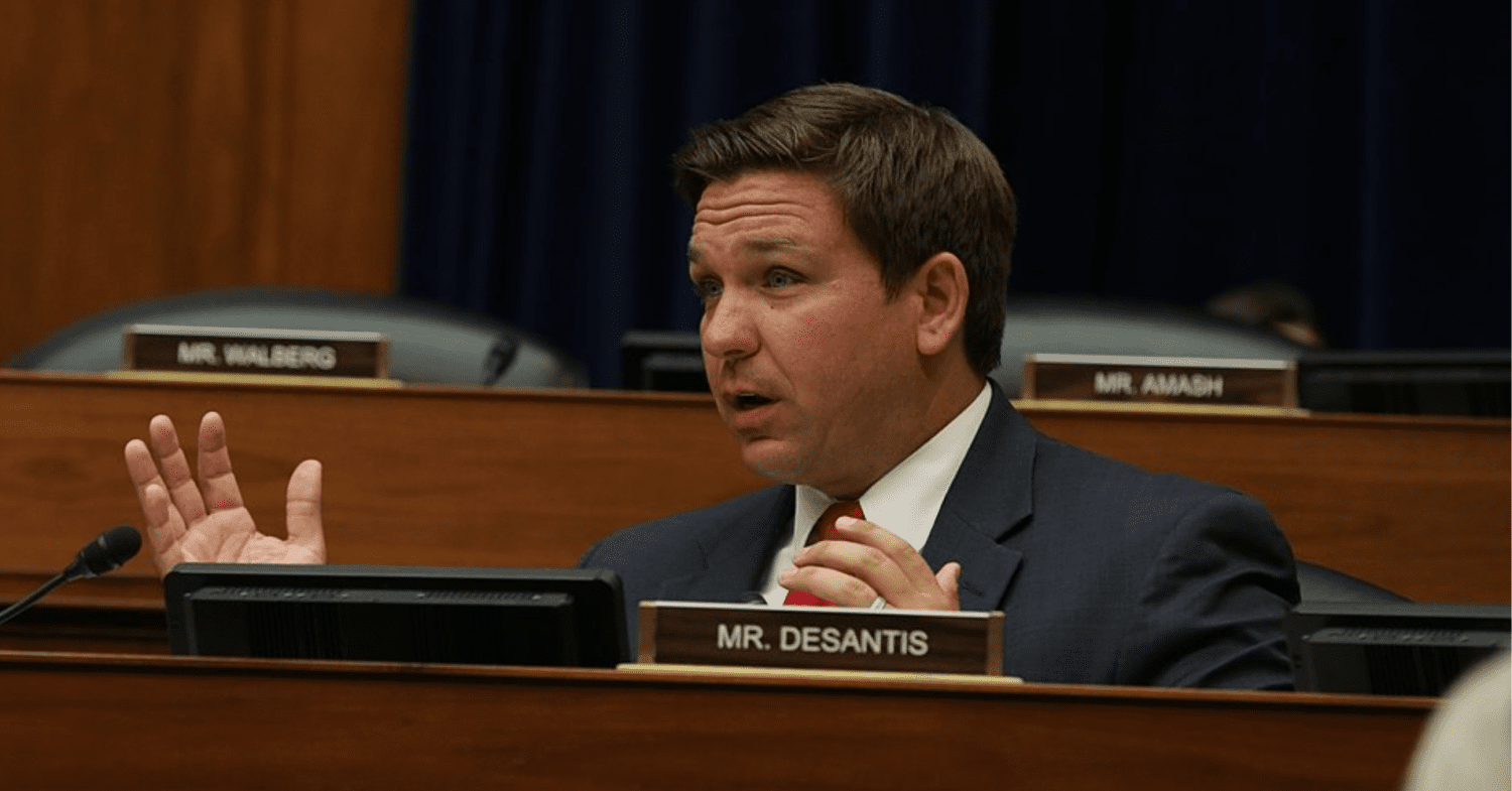 Florida govenor Ron DeSantis Trans