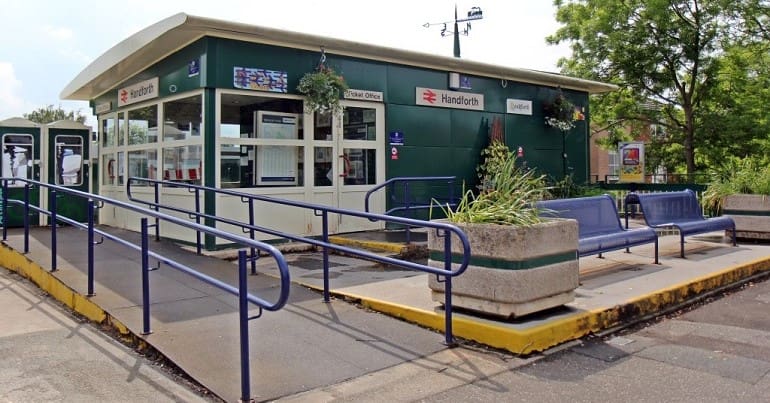 A ticket office on the UK train network