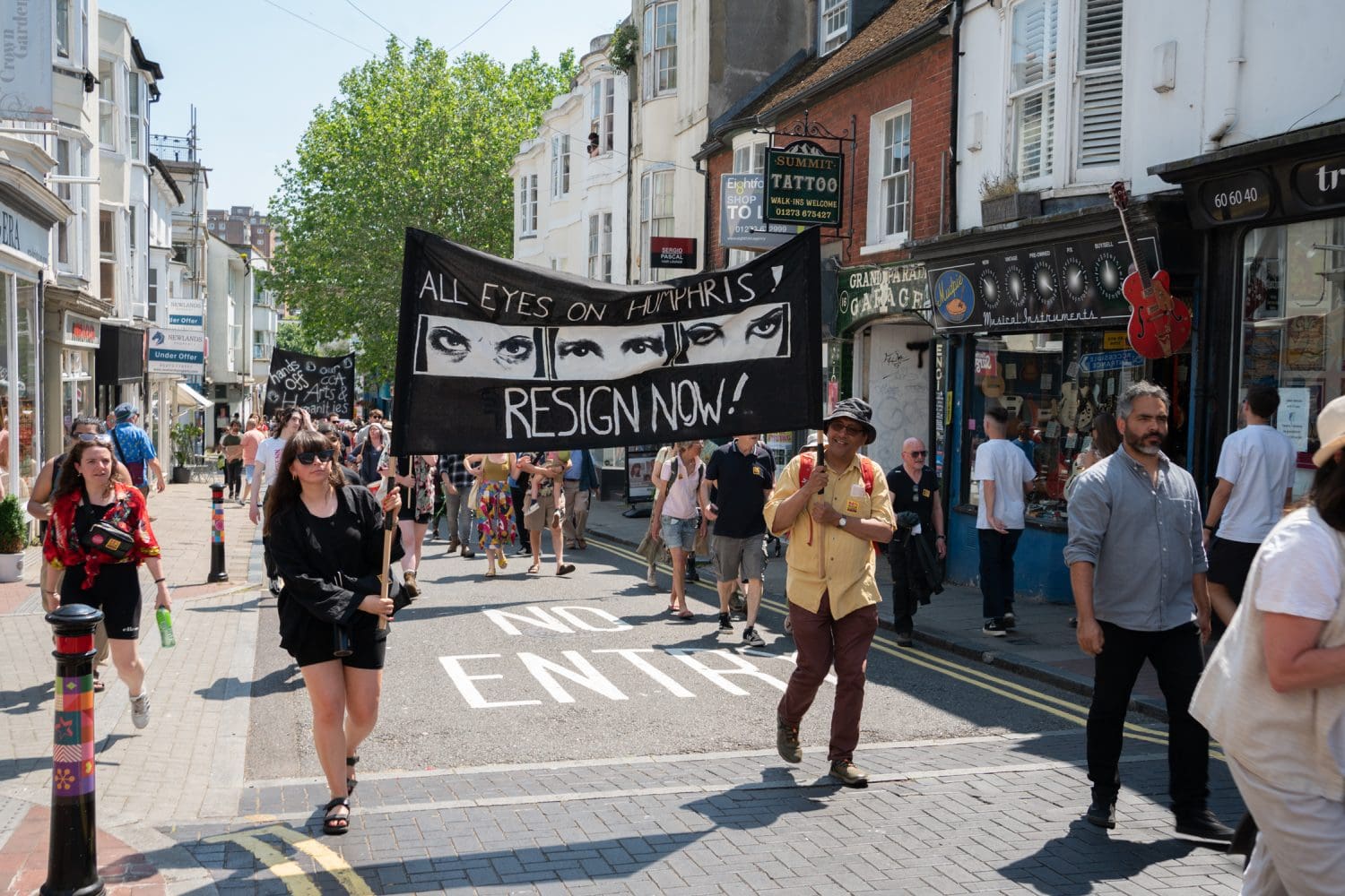 Brighton University Stop the Redundancies March