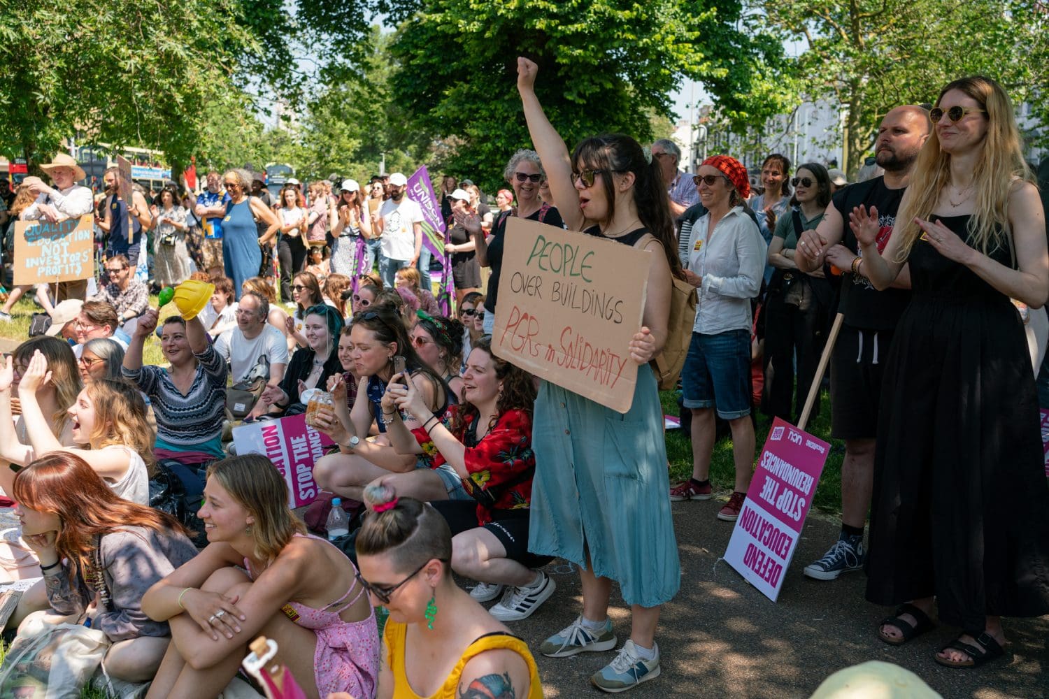 Brighton University Stop the Redundancies March