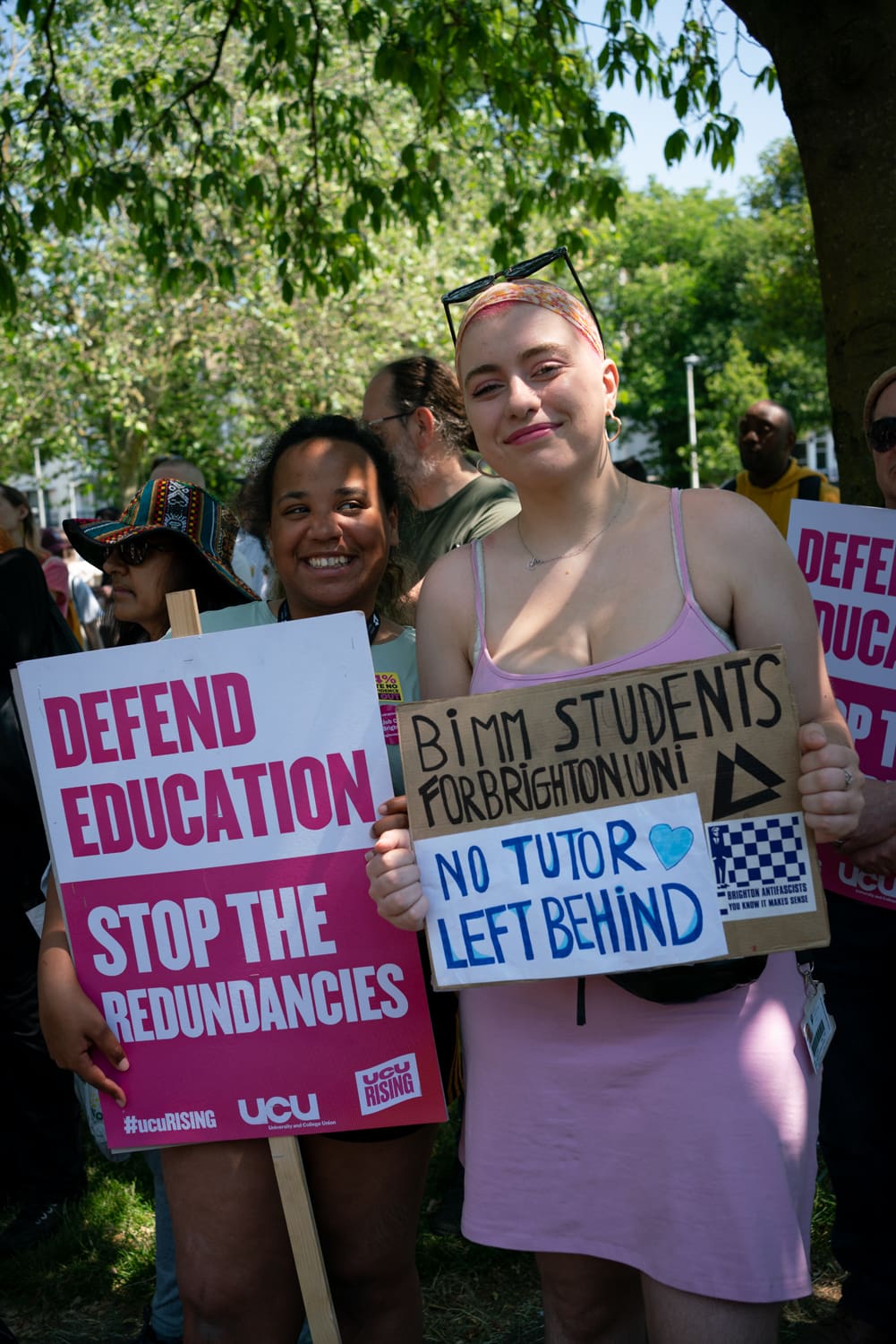 Brighton University Stop the Redundancies March