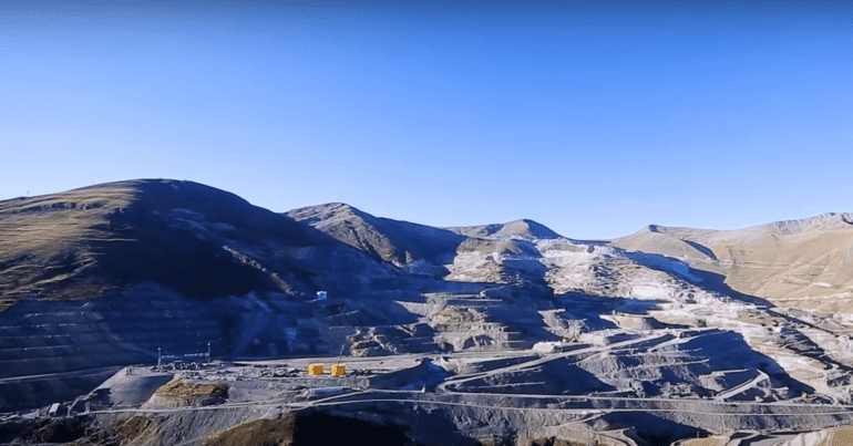 Las Bambas copper mine in Peru.