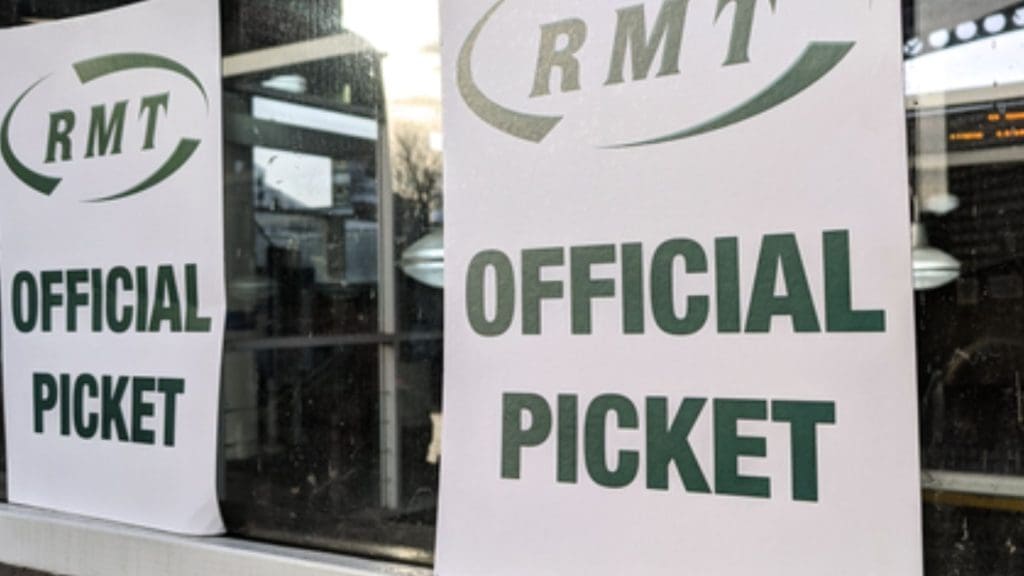 Mick Lynch has hit back at interviewers again as he joined RMT workers on strike