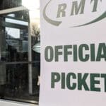 Mick Lynch has hit back at interviewers again as he joined RMT workers on strike