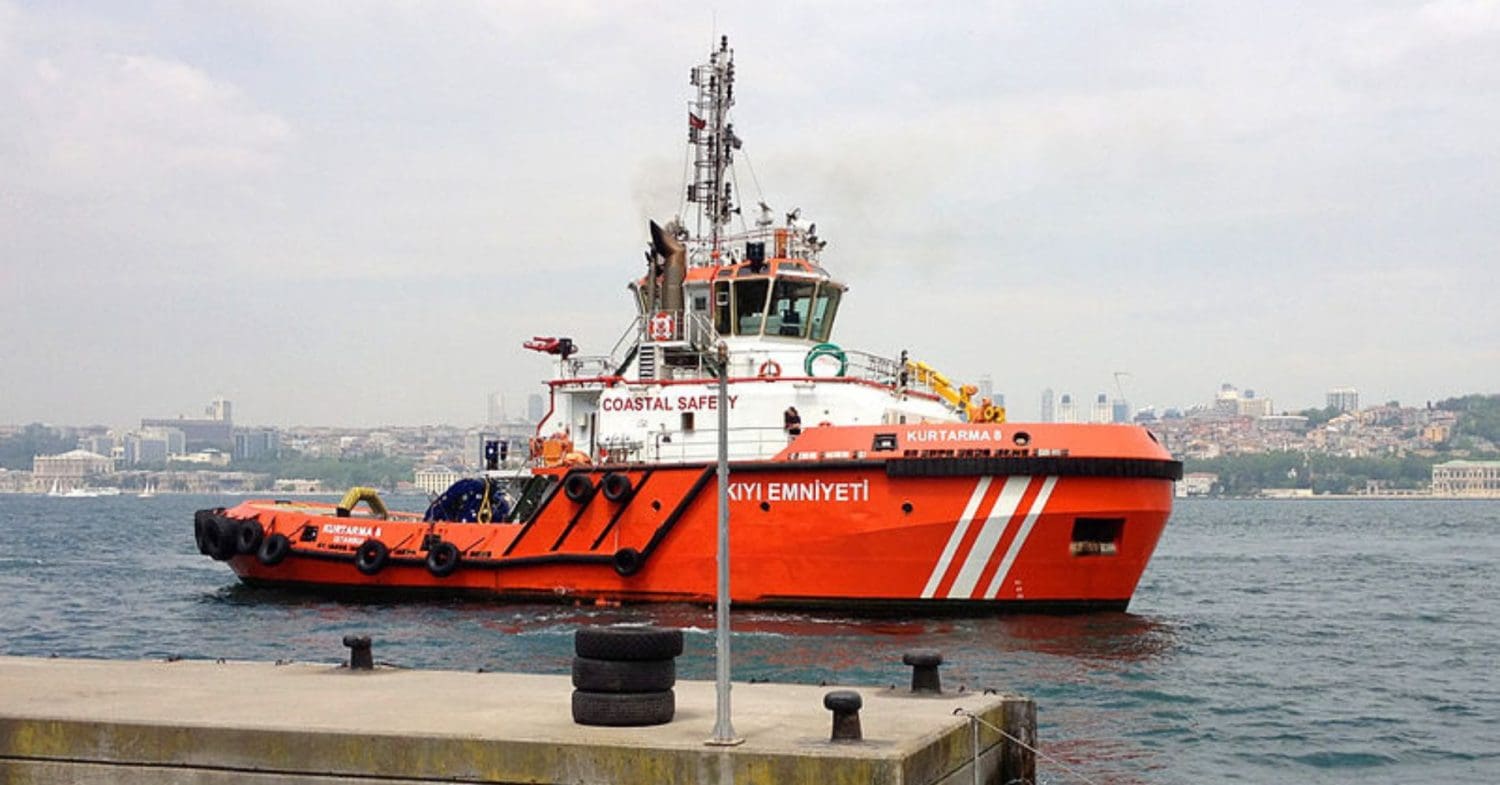 Patrol boats used by Turkey, a country receiving money from the UK to stop refugees entering Europe