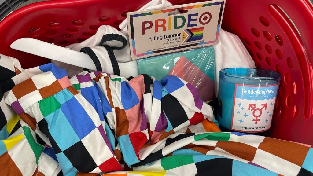 Pride merchandise from Target