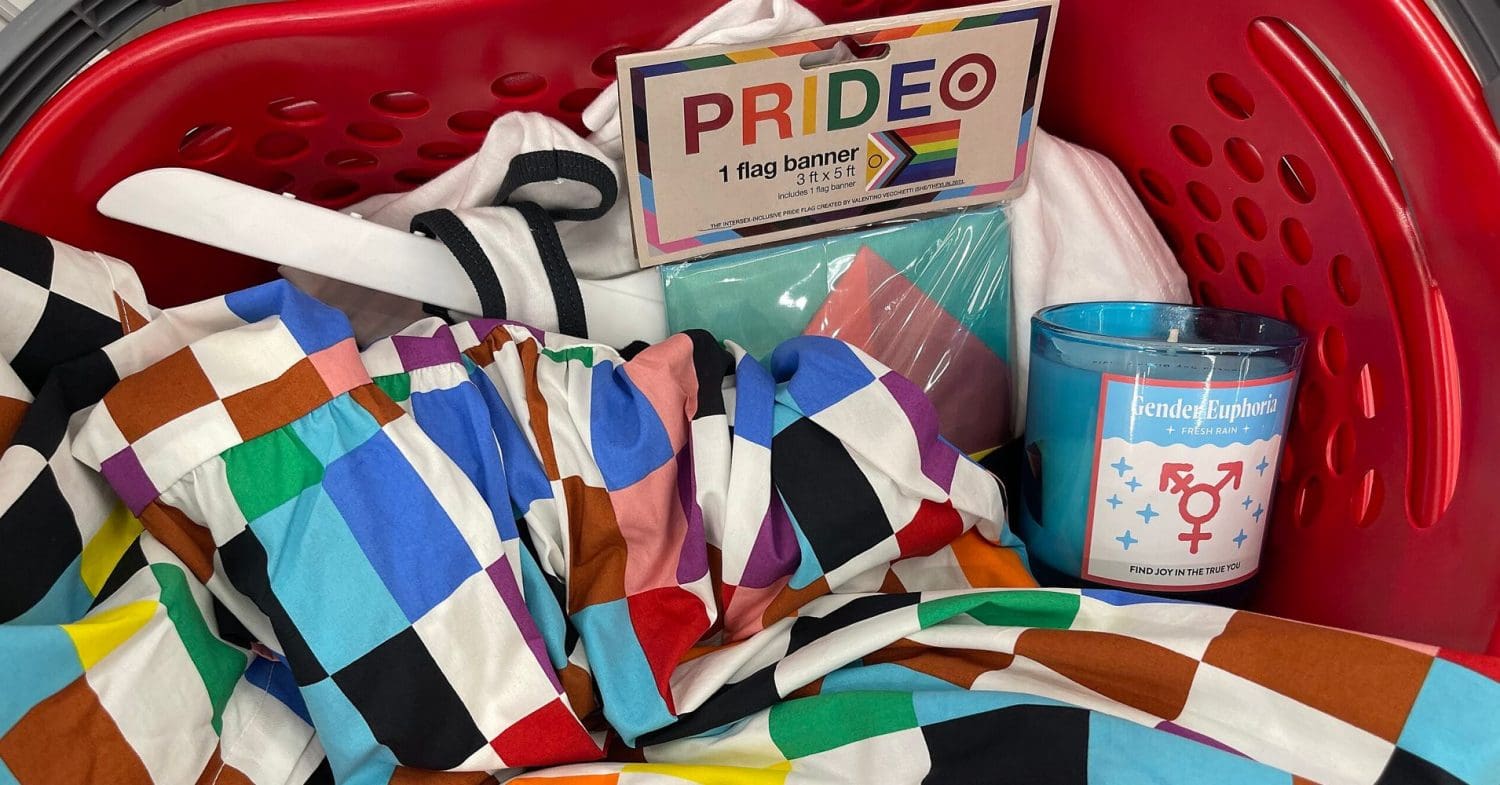 Pride merchandise from Target