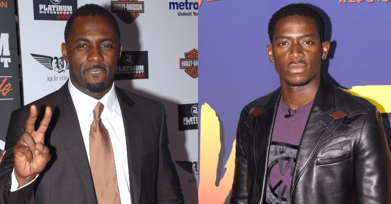 Idris Elba and Damson Idris
