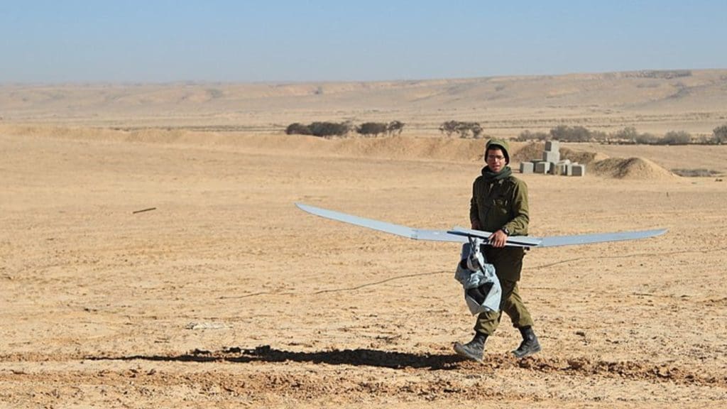 Israeli drone launch