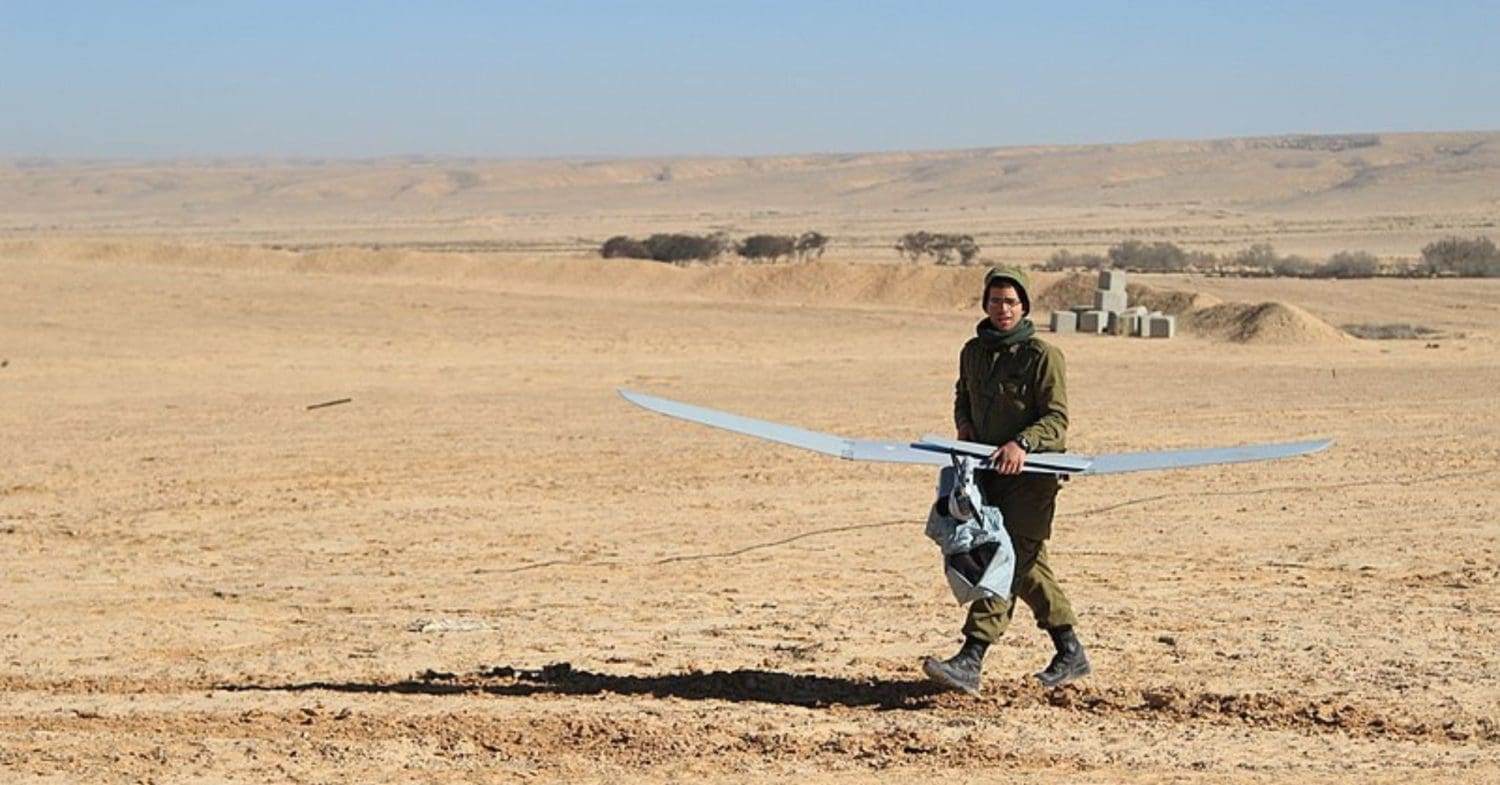 Israeli drone launch