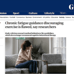 The Guardian latest article on ME CFS