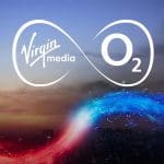 The Virgin Media O2 logo CWU and Royal Mail