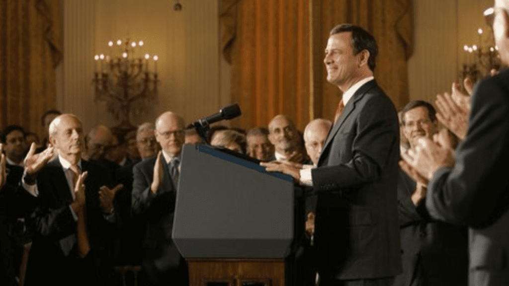 Chief justice John Roberts of the Supreme Court