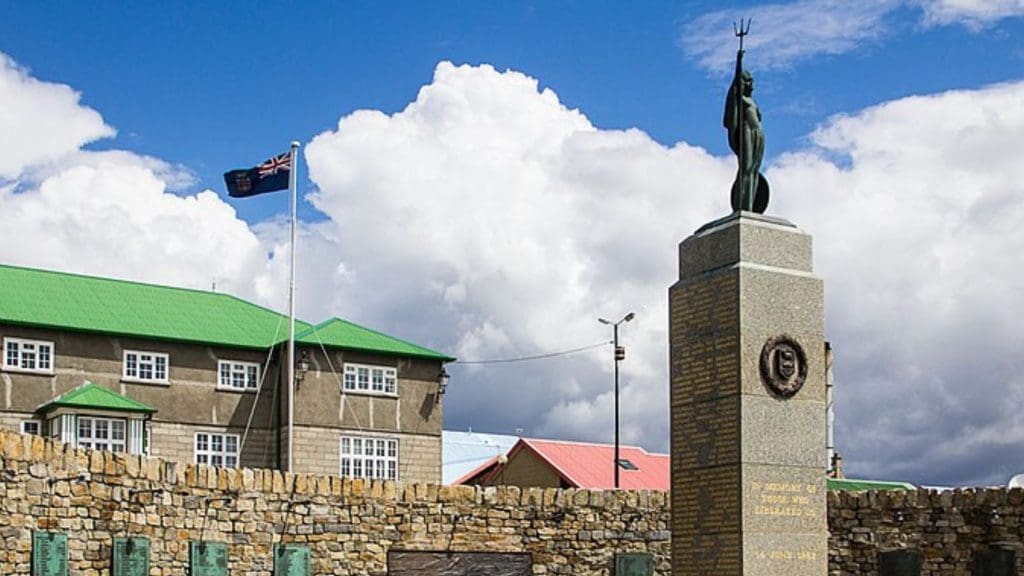 Falklands war memorial