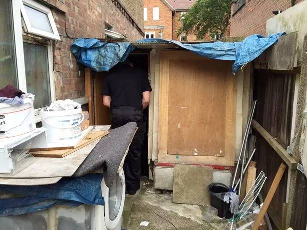 the lean to in the brent property