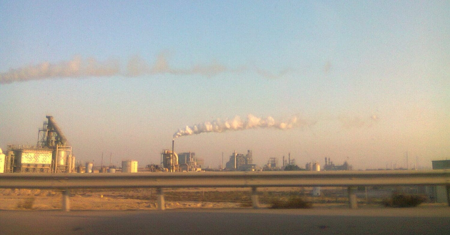 A Saudi Aramco petrochemicals plant.