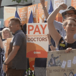 consultants on the picket line