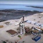 Part of the Vaca Muerta fracking megaproject in Argentina.