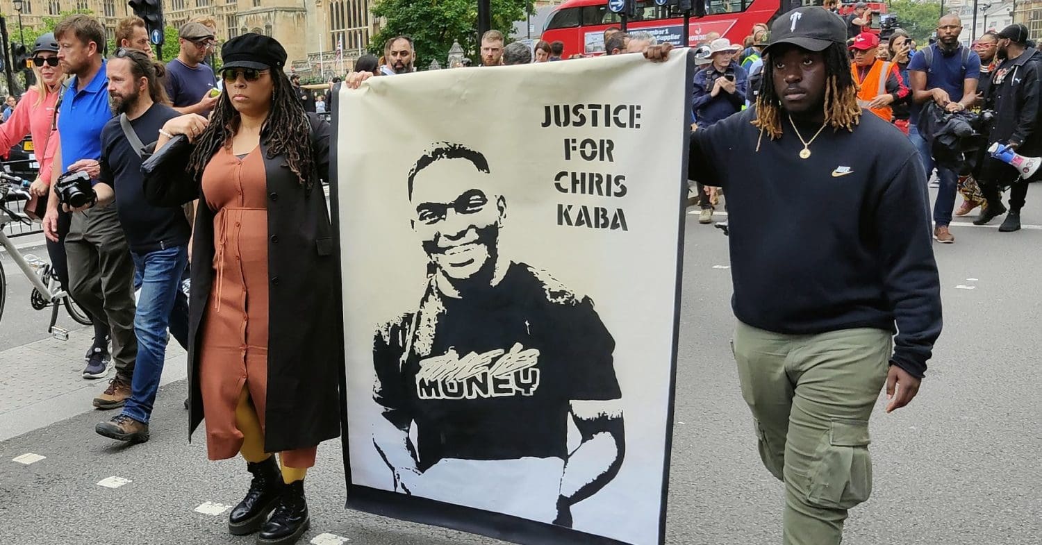 Chris Kaba protest Met Police