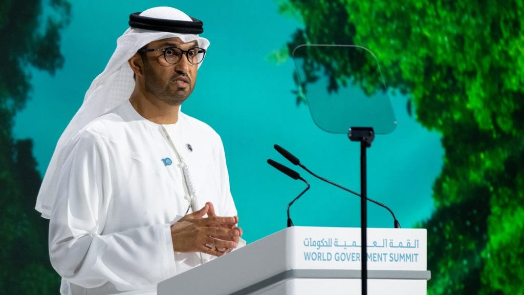 Sultan Al Jaber who holds the COP28 presidency.