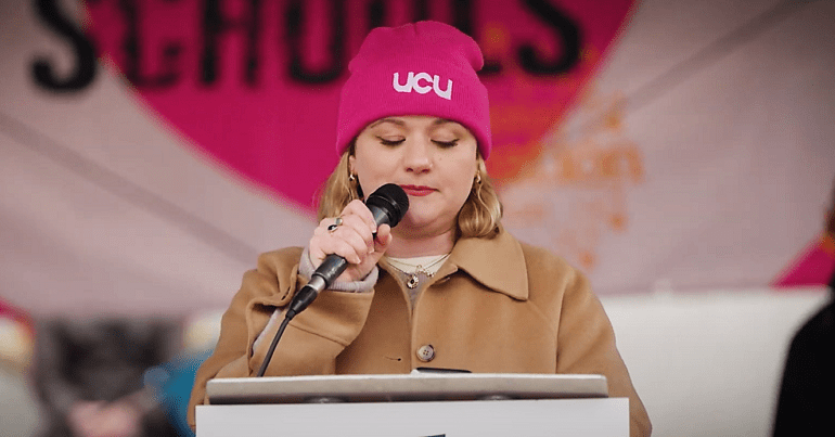 Jo Grady UCU boss