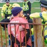 Police arrest Animal Rising member at Scottish Grand National horse racing event