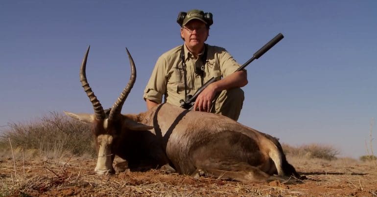 Blesbok killed for trophy hunting