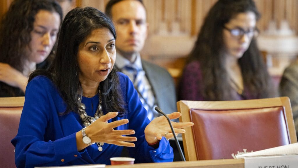 Home secretary Suella Braverman.