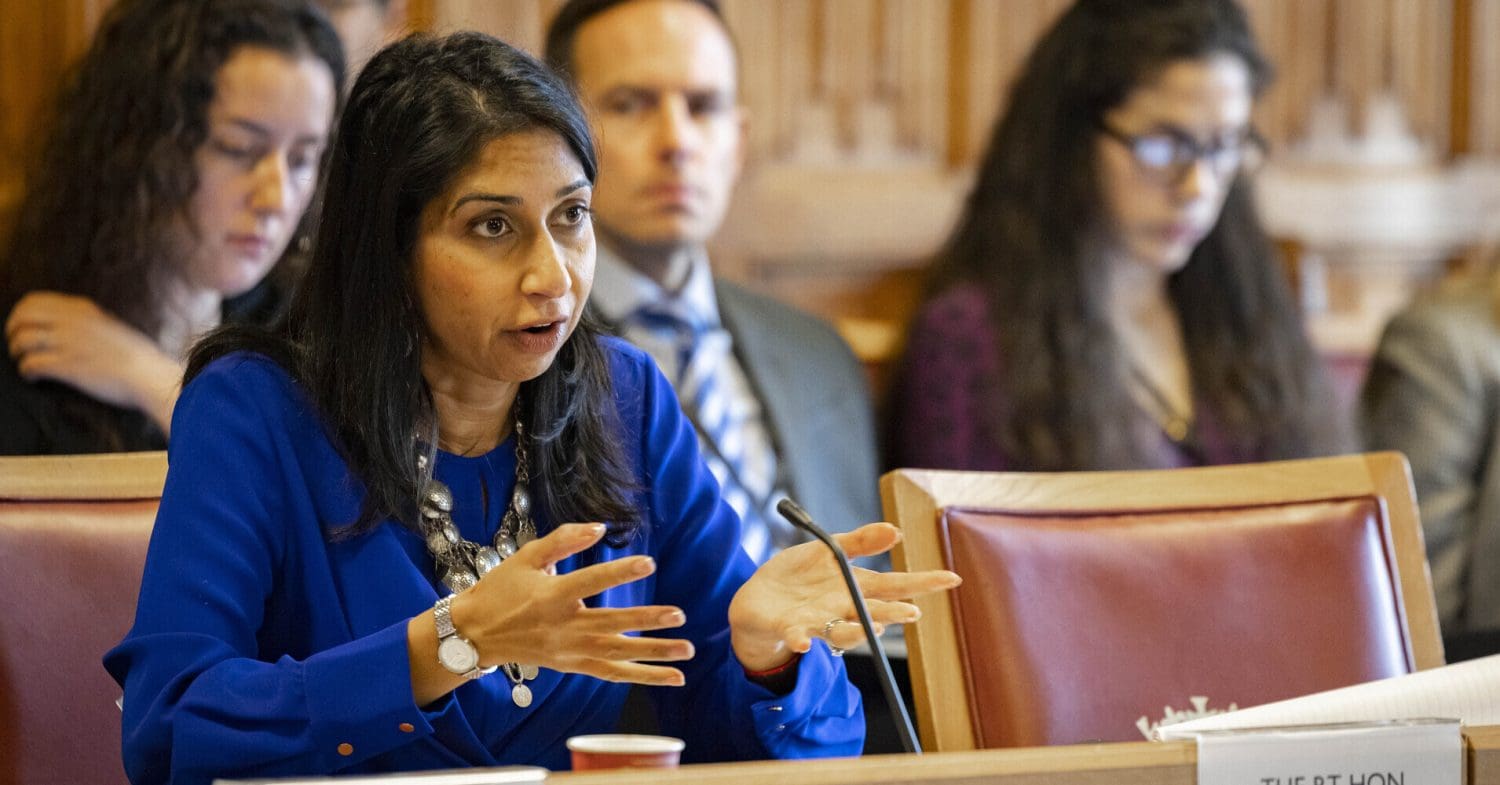 Home secretary Suella Braverman.