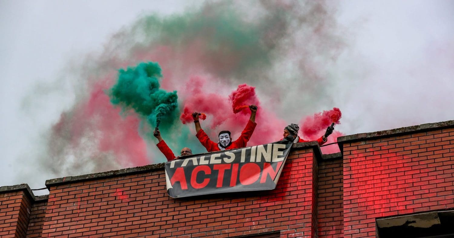 Palestine Action protest Israel