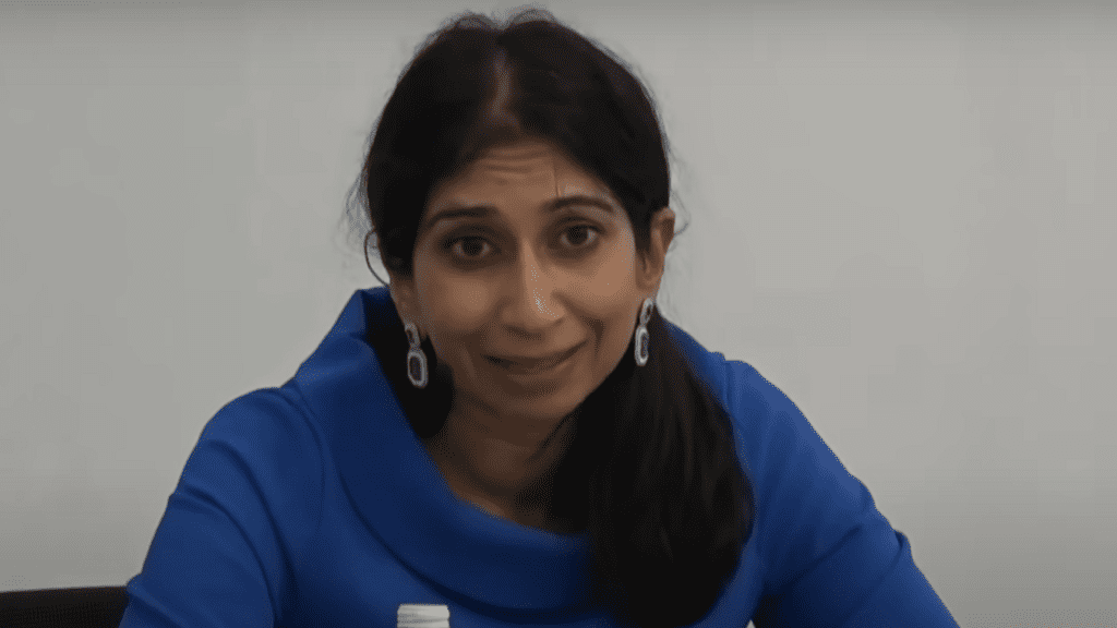 Home secretary Suella Braverman.