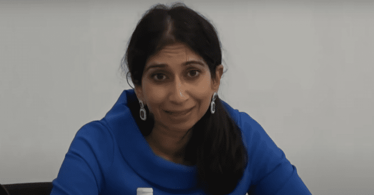 Home secretary Suella Braverman.