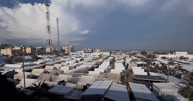 Gaza with clouds over it Action Against Hunger