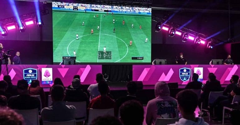 eSports football virtual match