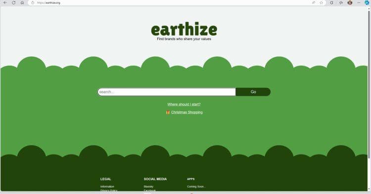 Earthize website COP28