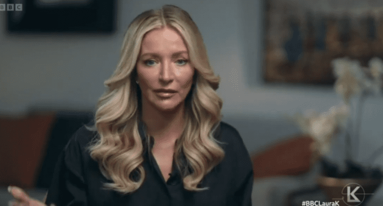 Michelle Mone looking confused