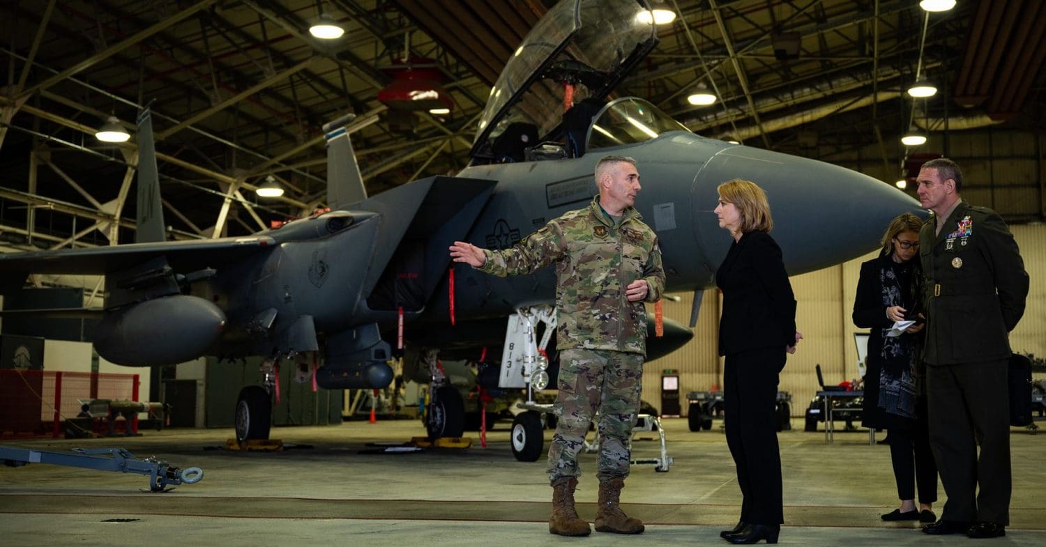 RAF Lakenheath visit US nuclear weapons CND