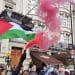 Palestine march police